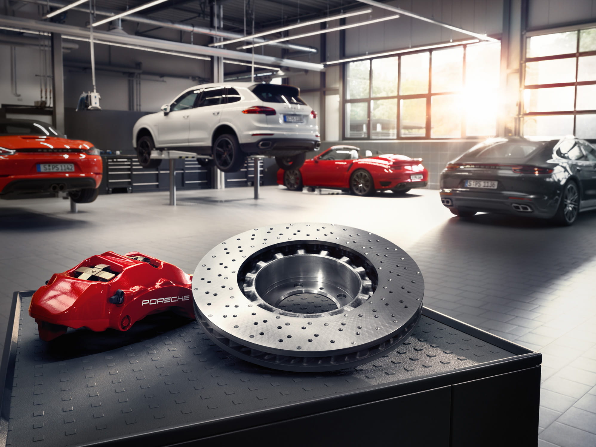 Genuine Porsche Parts Service Shop