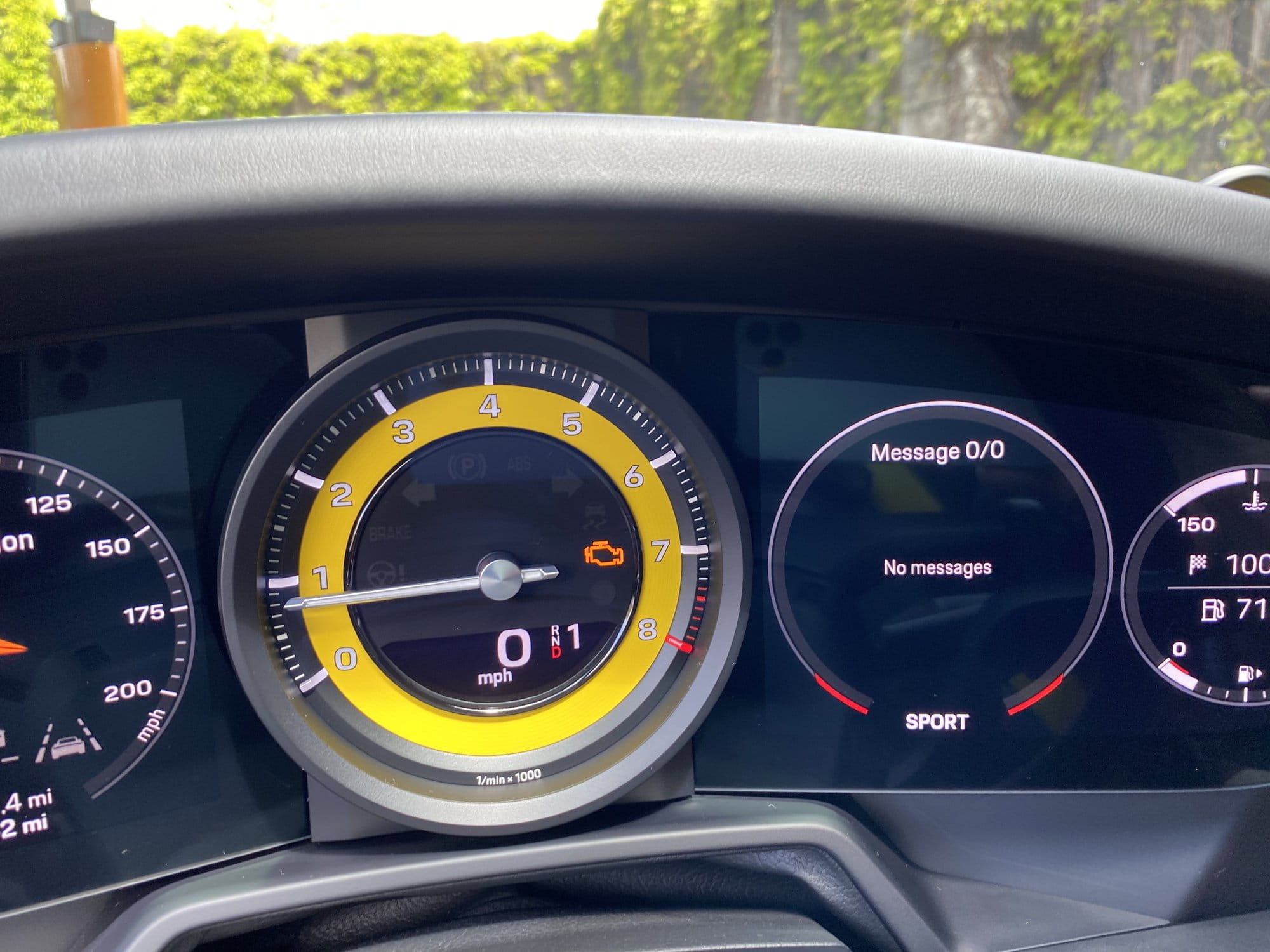 Check engine light on?