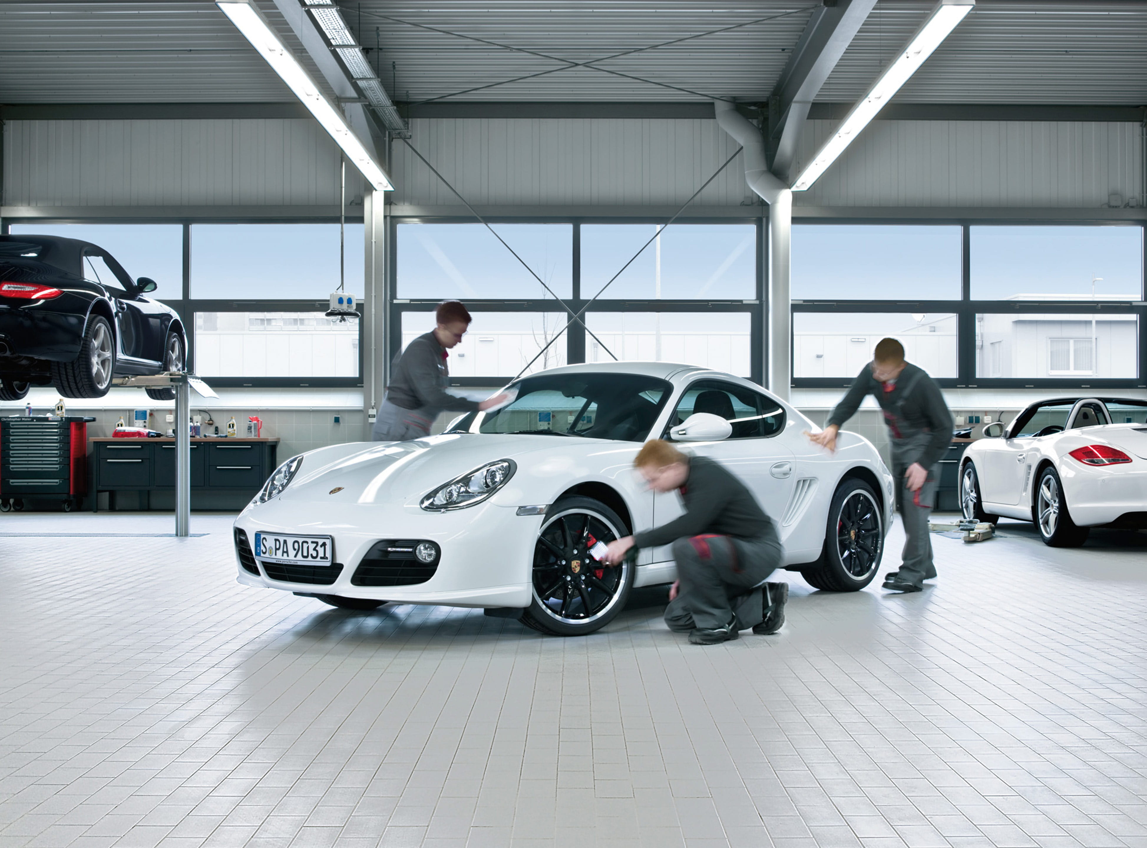 Porsche Prestige spring cleaning