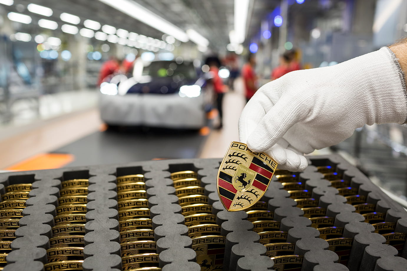 D'où vient le logo Porsche?