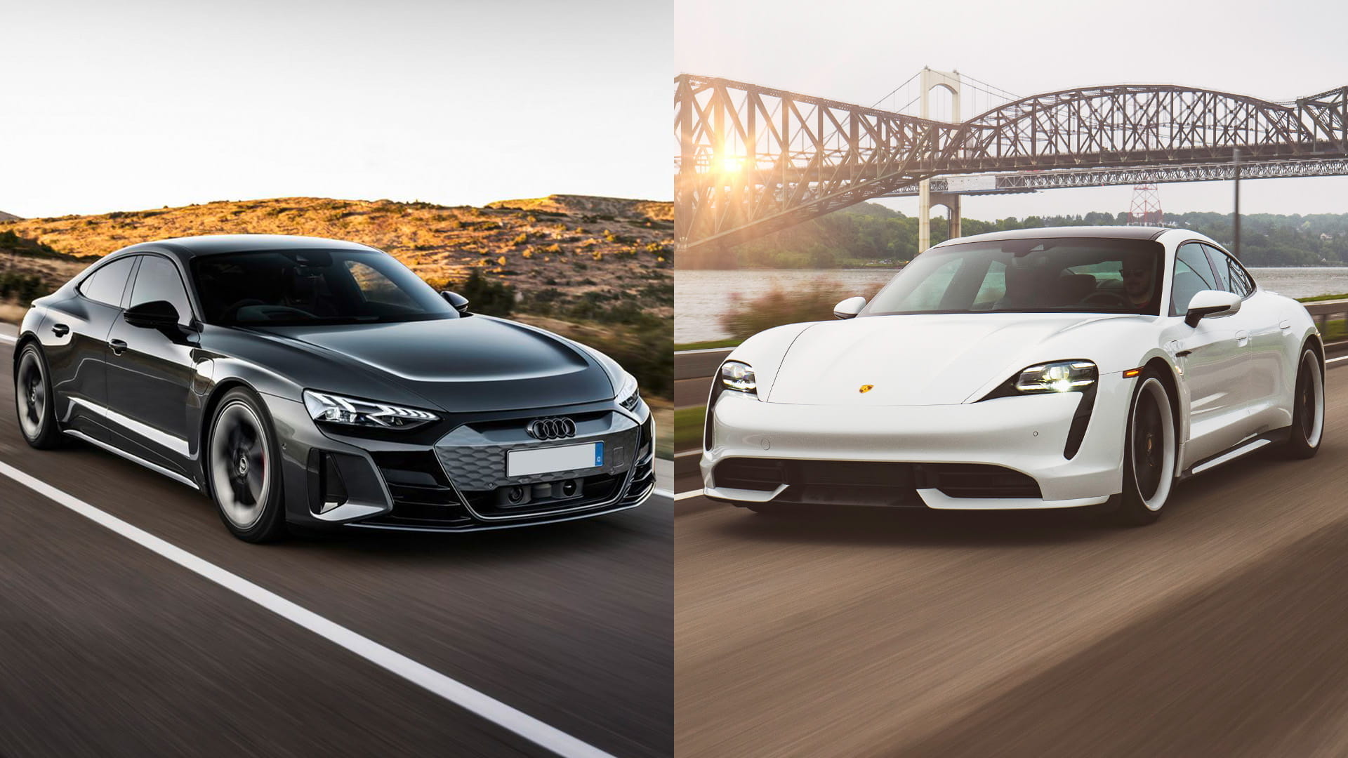 Audi E-tron GT 2022 vs. Taycan 2022