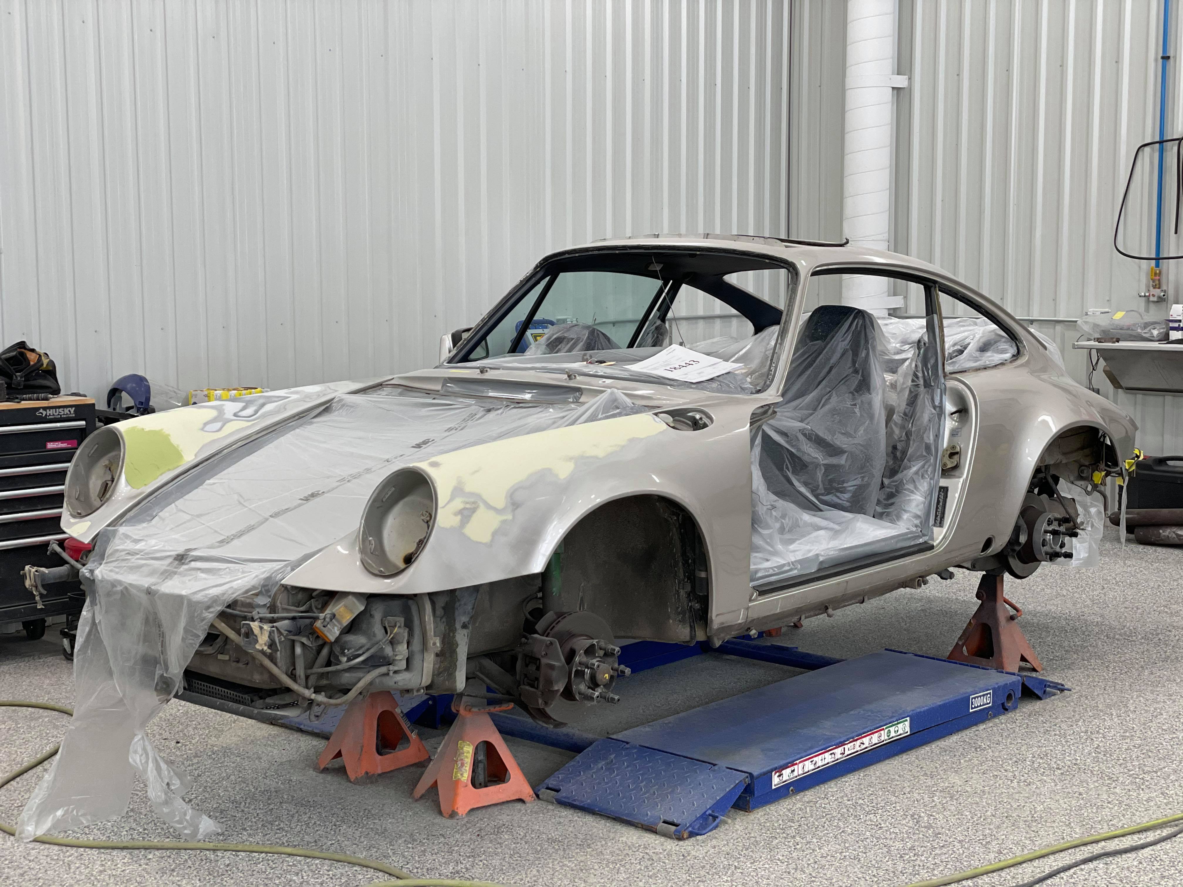 Compétition de restauration Porsche classic