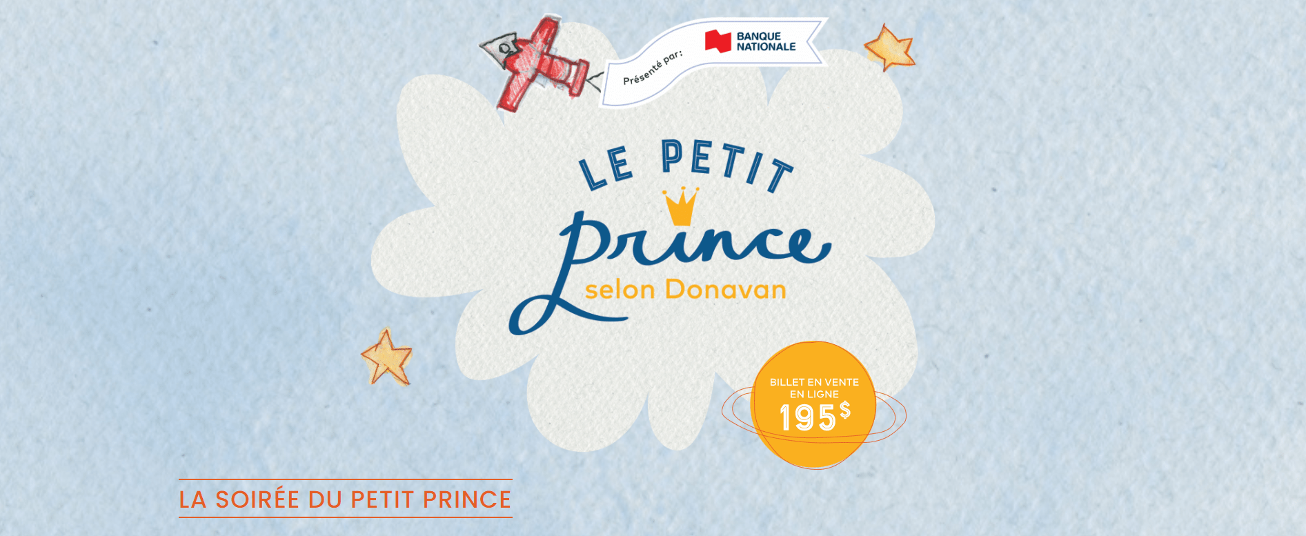 La soirée du Petit Prince selon Donavan