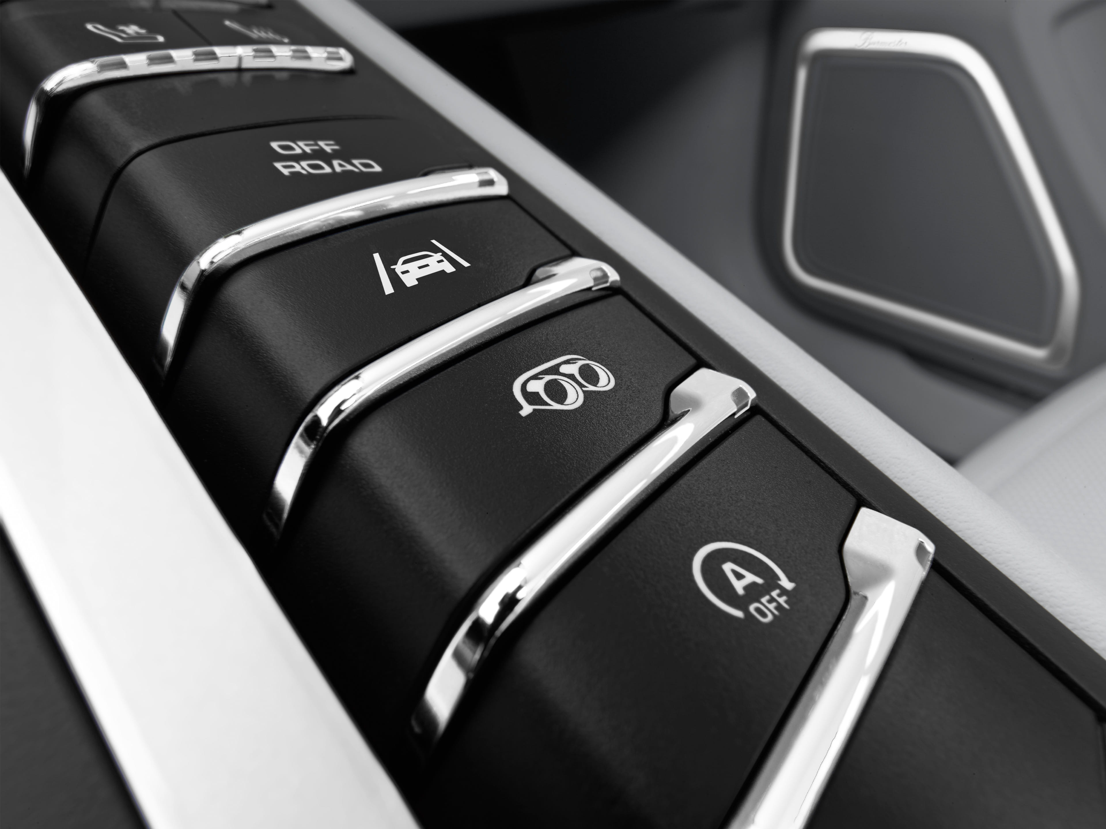 Sports Exhaust system button