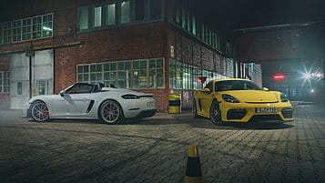 Digital Premiere The new 718 Spyder and Cayman GT4