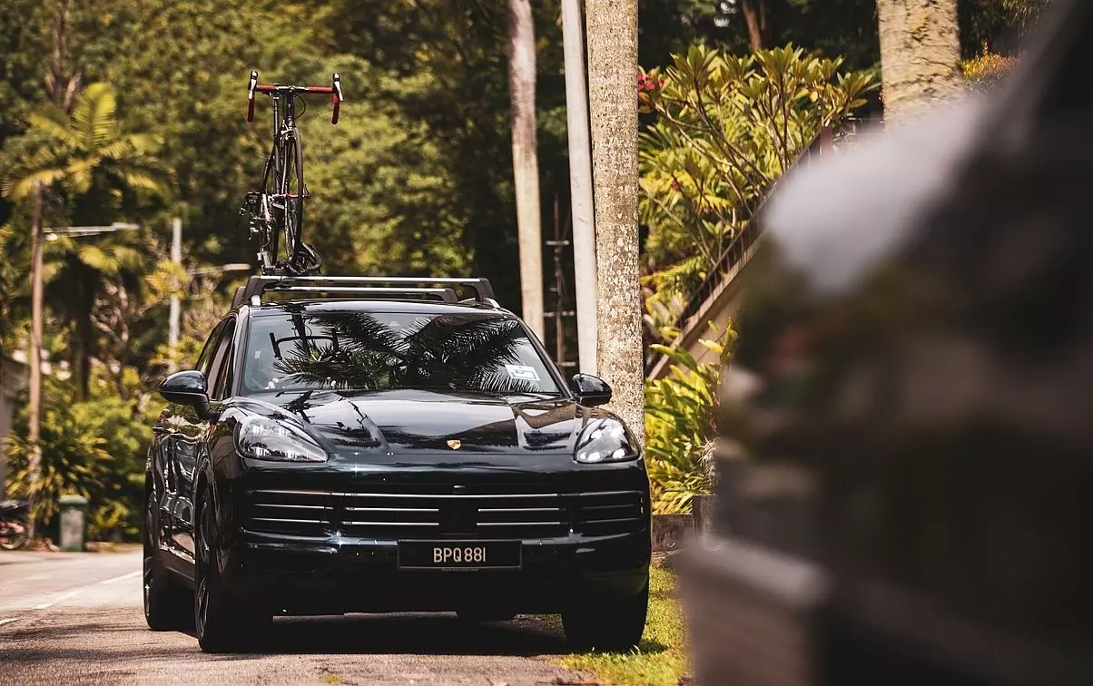 Getting active with the athlete among SUVs