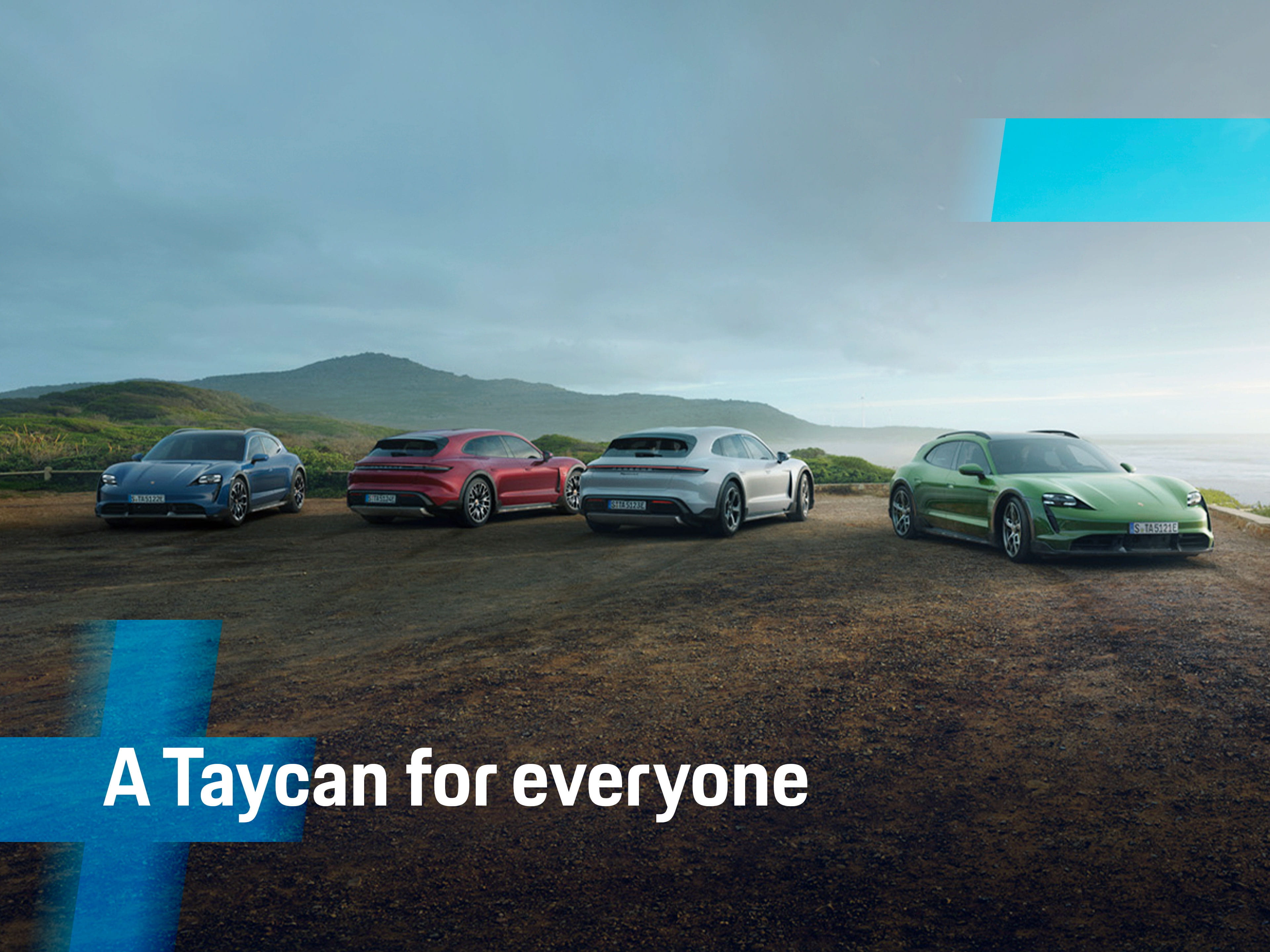 Porsche Taycan model range