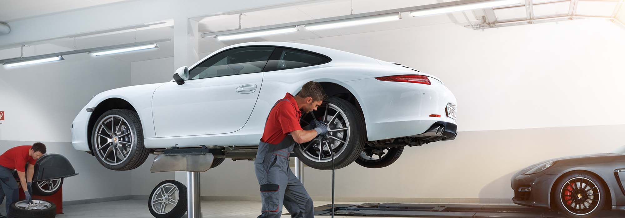 Porsche wheel alignment