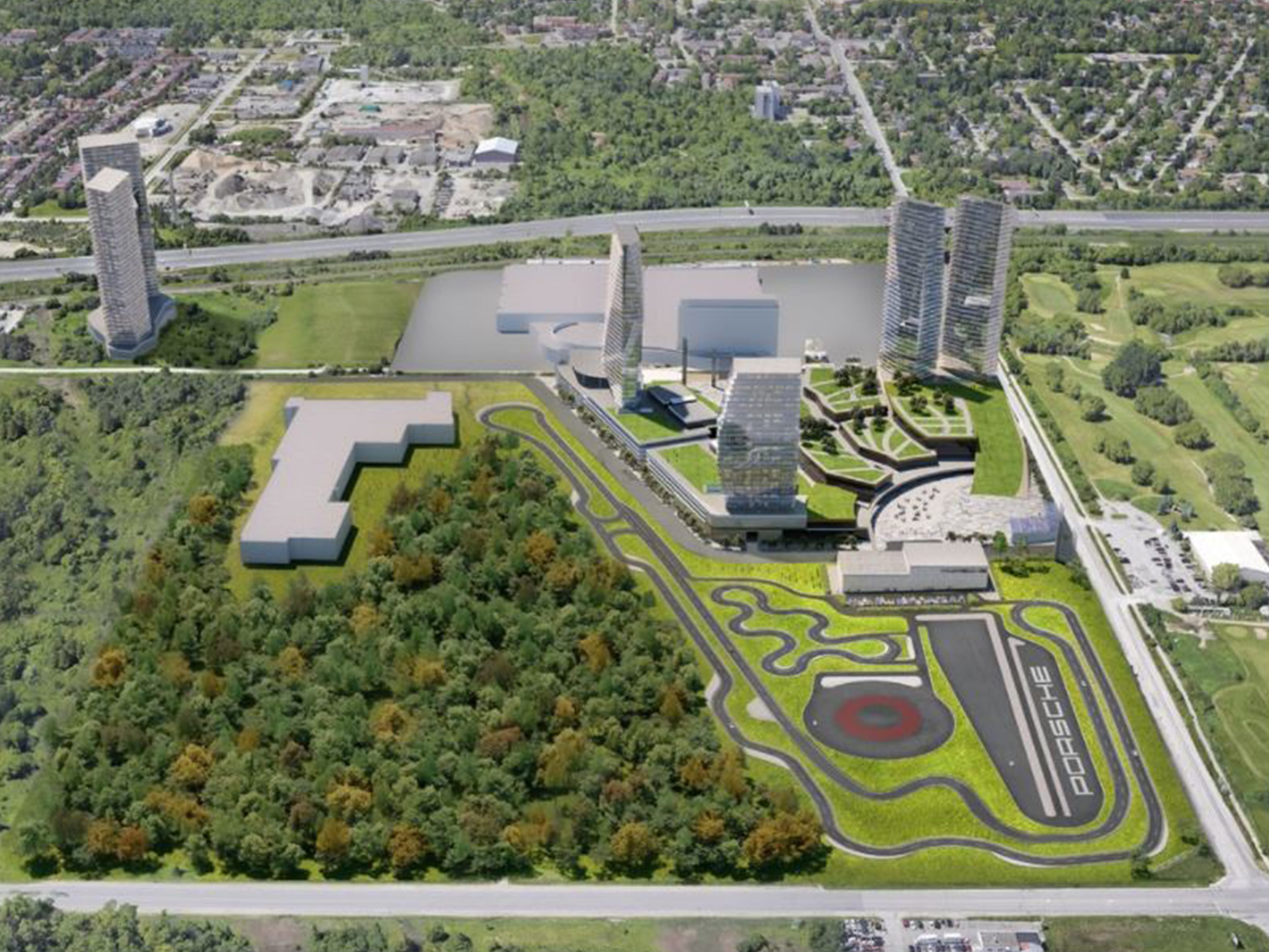 Future Porsche Experience Centre Toronto