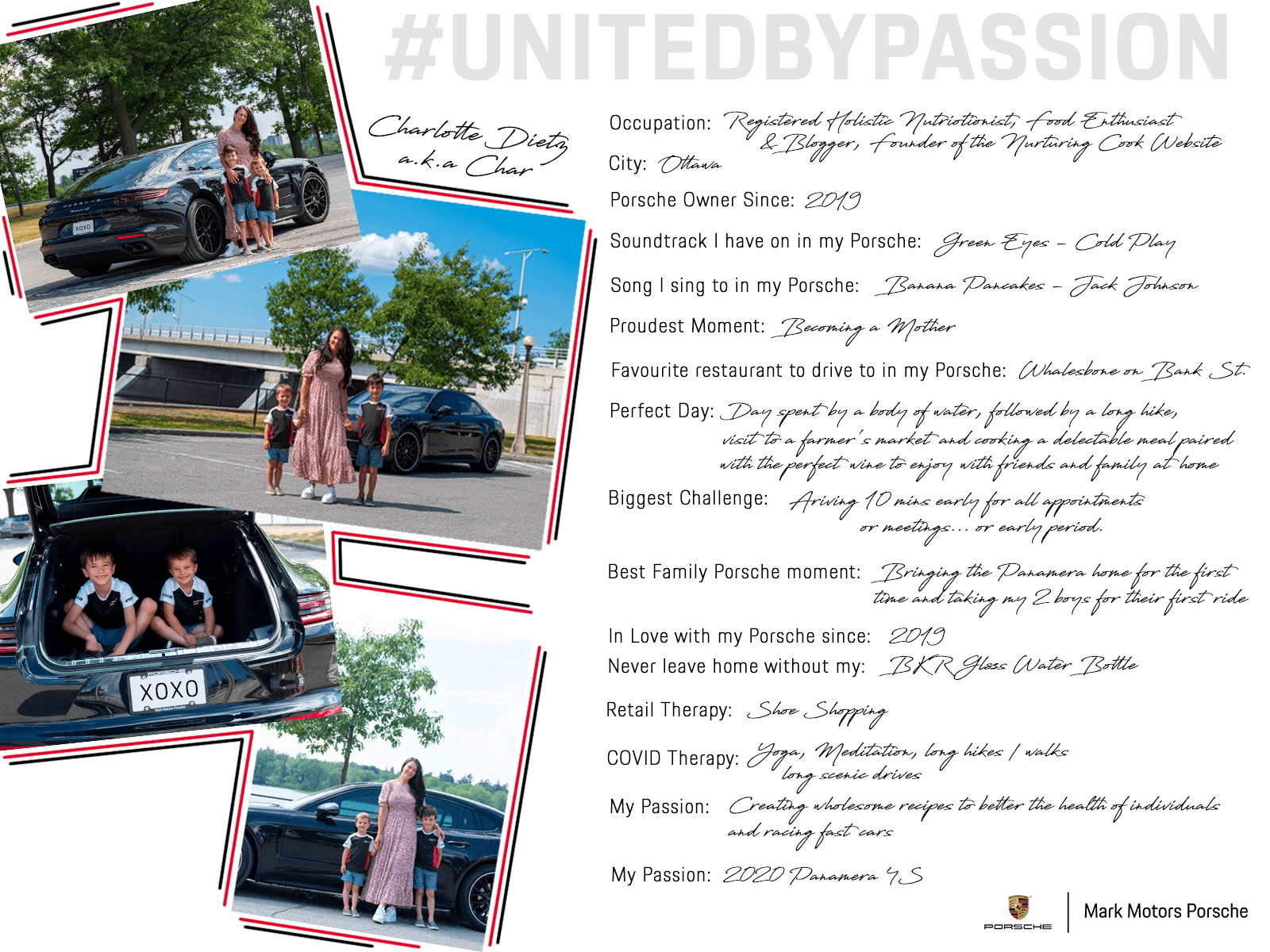 United By Passion Profiles