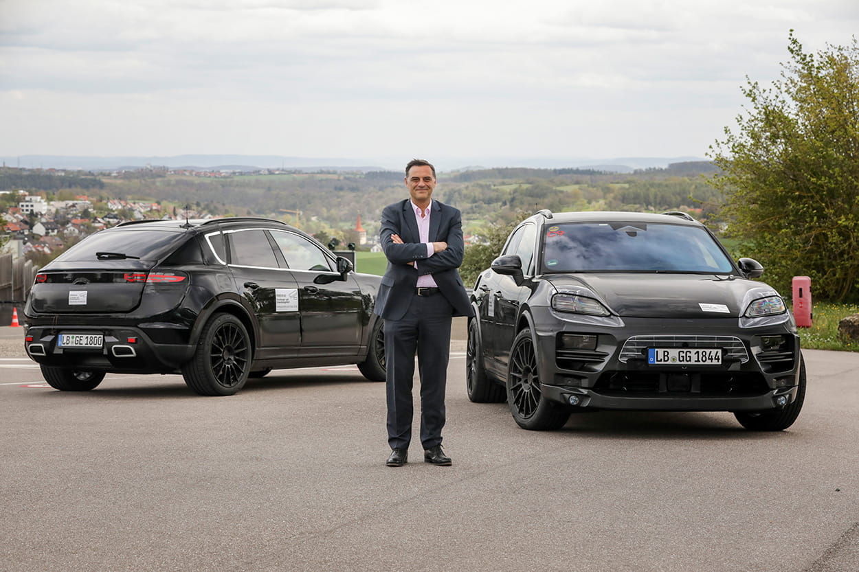 Prototype Macan 100% électrique