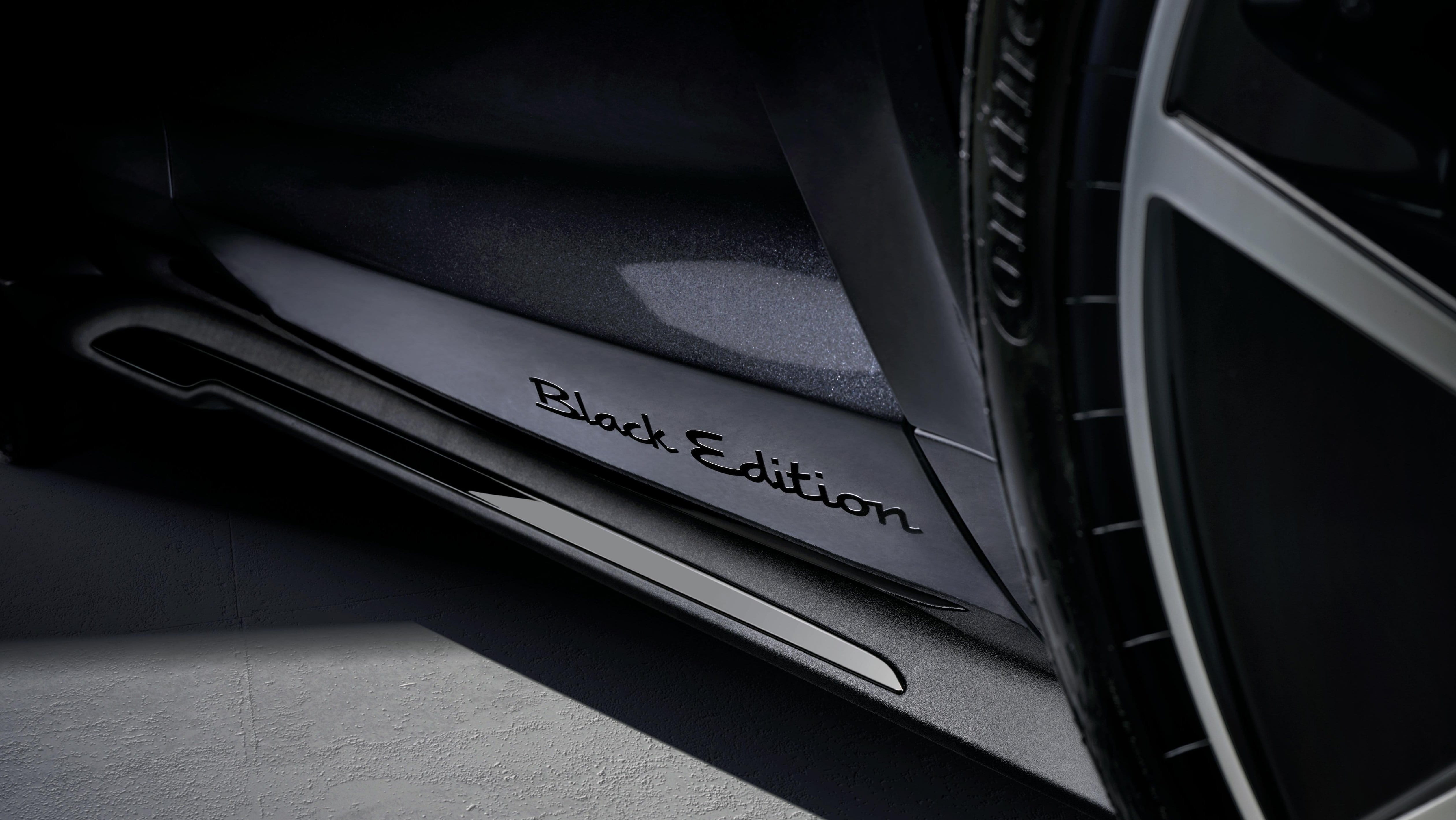 The 2026 Taycan 4S Black Edition