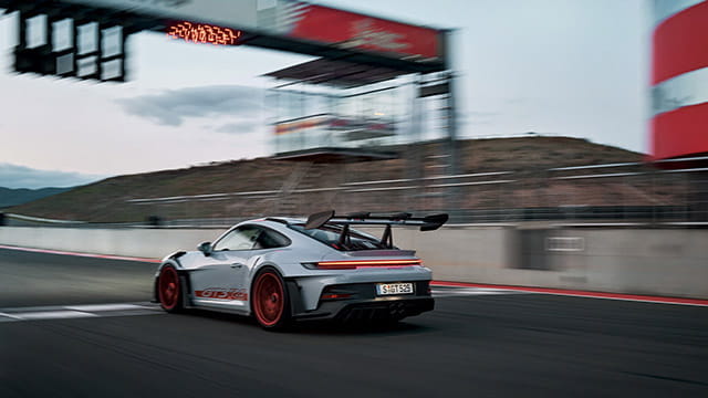 911 GT3 RS auf der Rennstrecke
