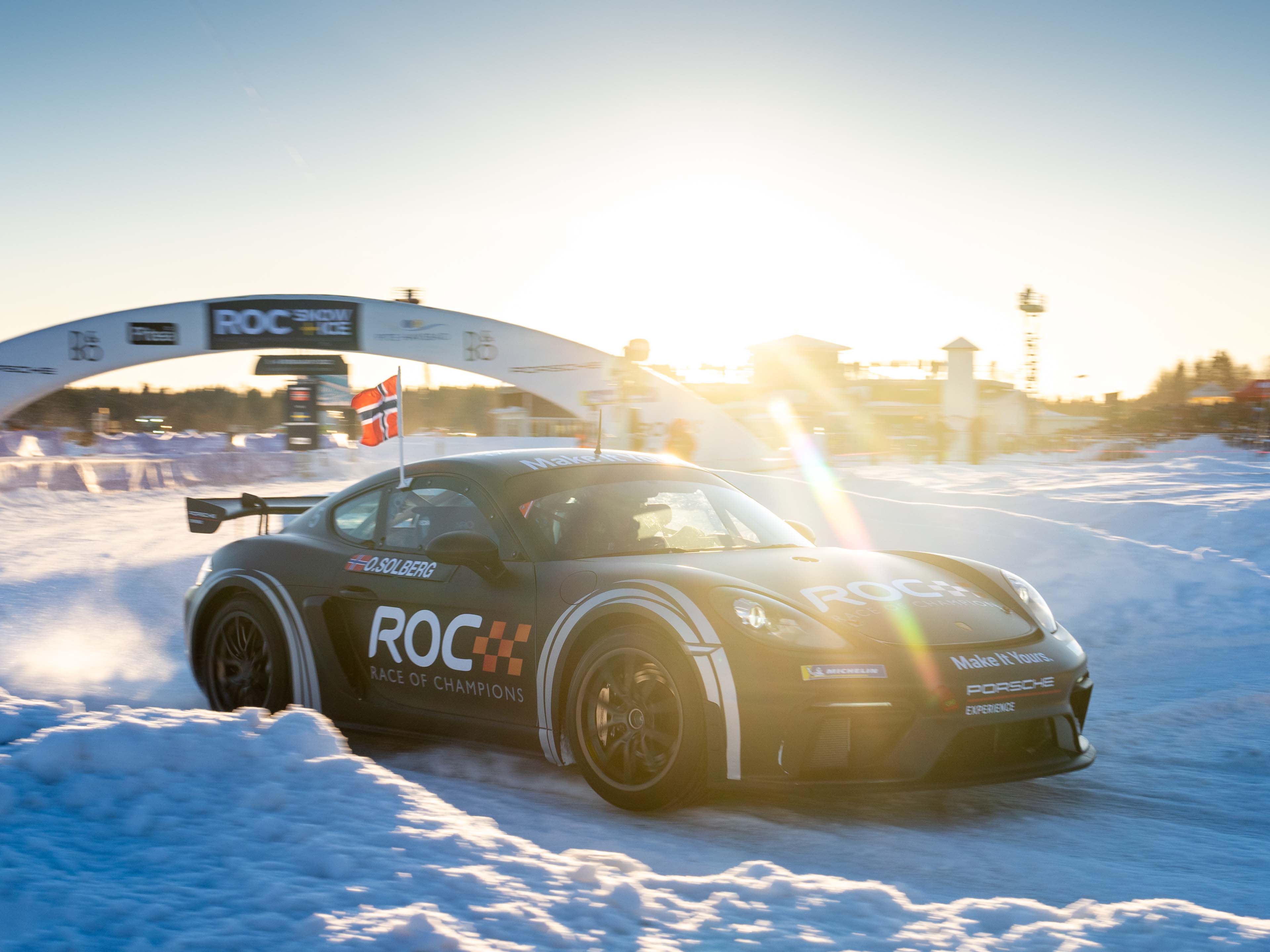 Porsche blir Official Car för Race Of Champions 2023