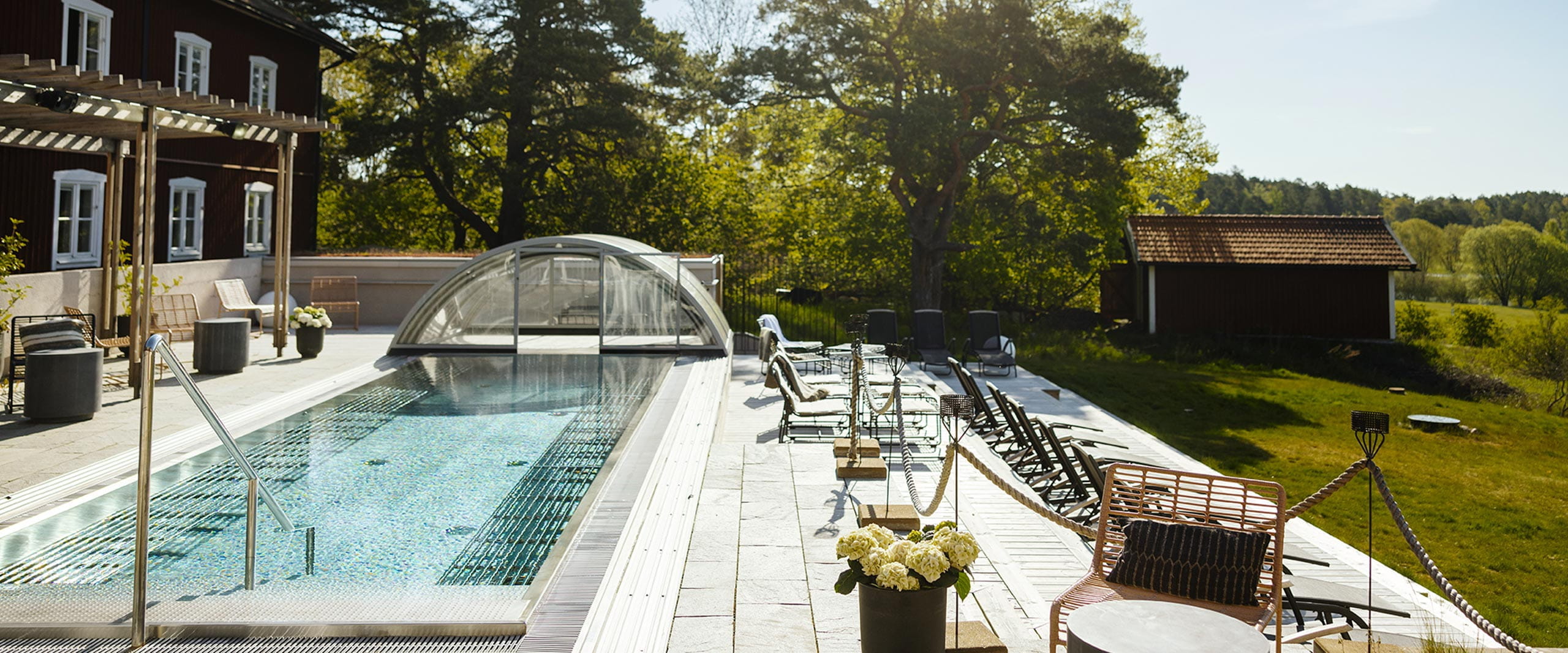 Fågelbrohus Sommar-Spa-Relax Utomhuspool - Hannes Söderlund