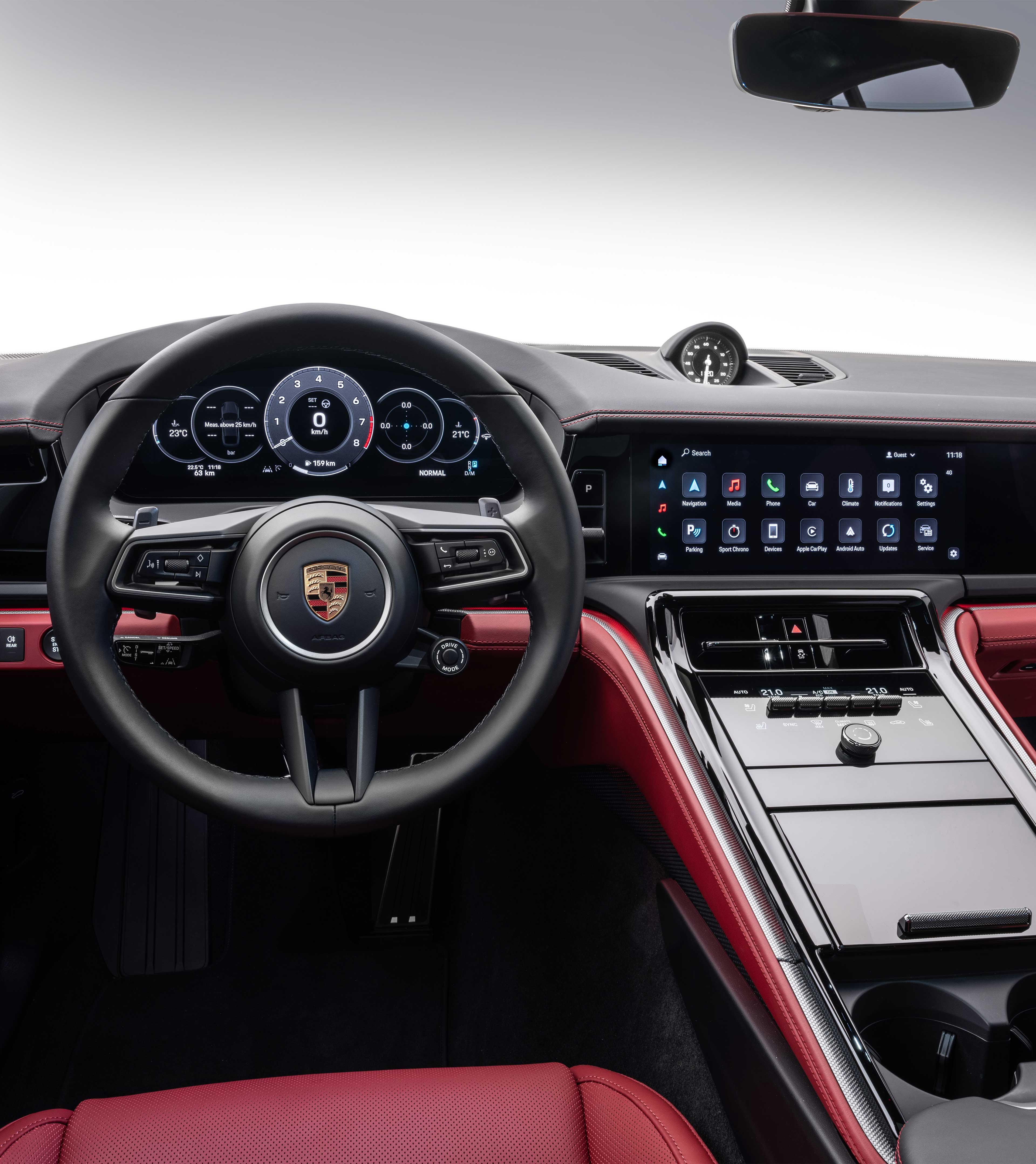 New driver-centred interior concept panamera